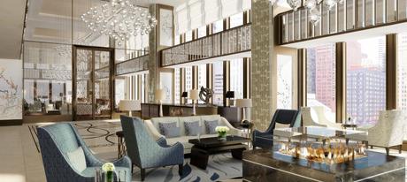 Un hotel en el edificio IBM de Mies en Chicago Un hotel en el edificio IBM de Mies en Chicago