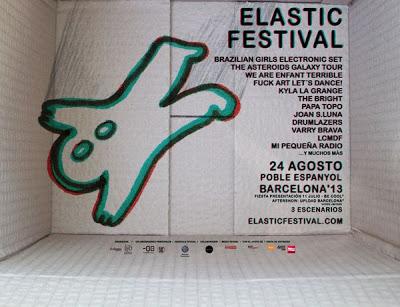 Elastic Festival 2013: La Habitación Roja, Niños Mutantes, Jero Romero, L.A, The Bright, Varry Brava...