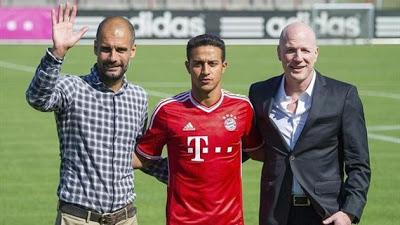 Thiago se presenta con el Bayern listo para jugar contra el Barça