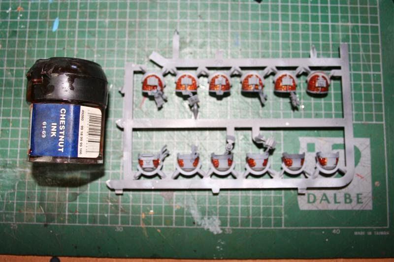 Cómo pintar una escuadra de Paladines de los Caballeros Grises. Segunda parte.