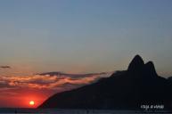 Viajar, cuando cae el sol