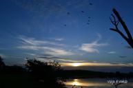 Viajar, cuando cae el sol