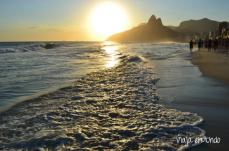 Viajar, cuando cae el sol