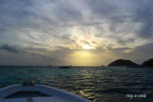 Viajar, cuando cae el sol