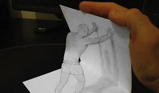 Dibujos anamórficos Dibujos anamórficos