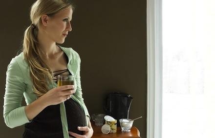 El consumo de té verde en el embarazo