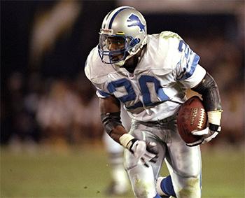 Barry Sanders, el mejor corredor en la historia de la NFL