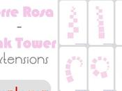 Imprimible: extensiones para Torre Rosa Printable: Pink Tower extensions