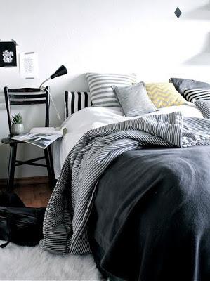 Negro, Blanco y Gris Rustico