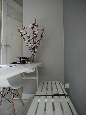 Negro, Blanco y Gris Rustico