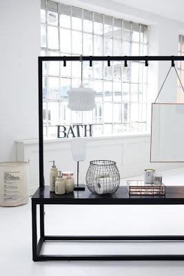 Negro, Blanco y Gris Rustico