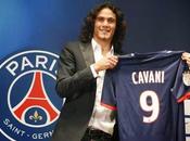 Cavani llega París Saint Germain