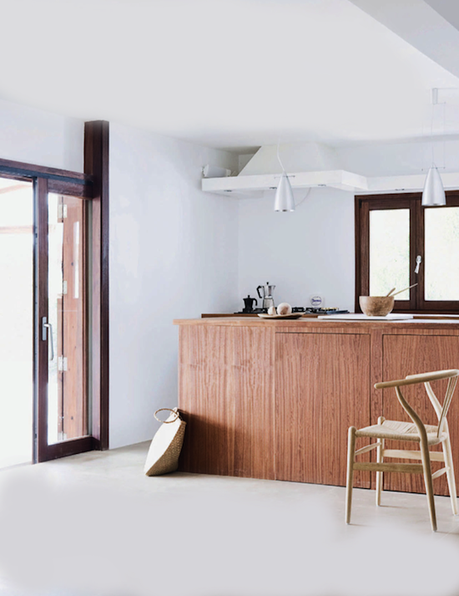 Una casa en Ibiza de estilo escandinavo-balear