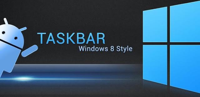 Taskbar - Estilo Windows 8 (Premium) v 1.41 APK GRATIS