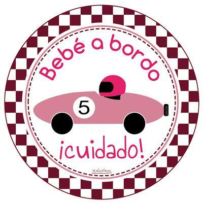 Pegatinas de Bebé a bordo originales y modernas