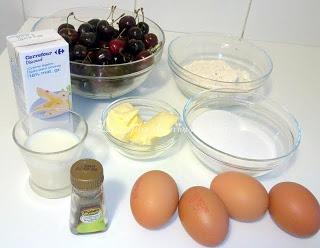 Clafoutis de cerezas