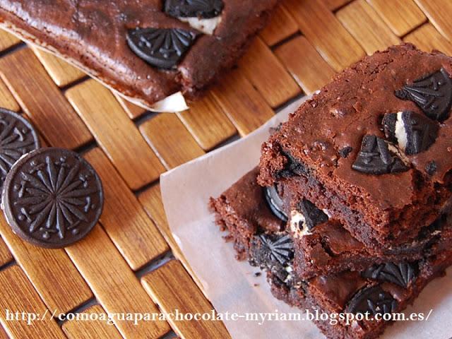 BROWNIE DE OREO.