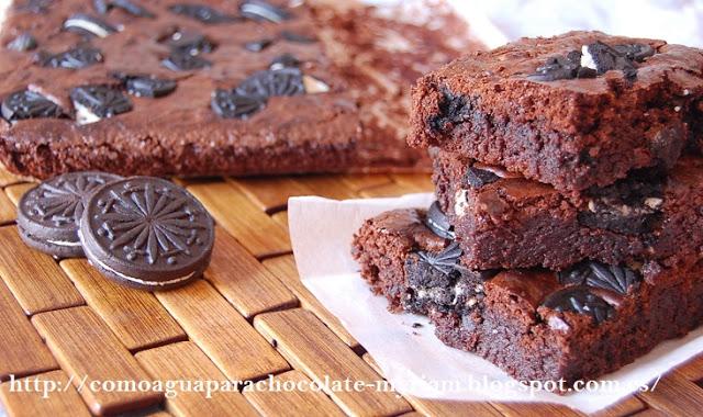 BROWNIE DE OREO.