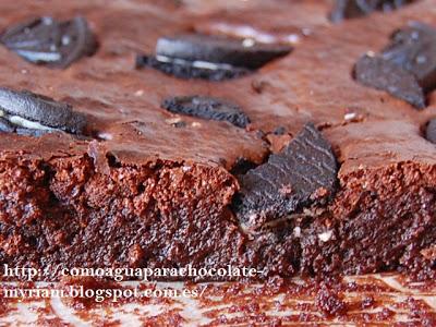 BROWNIE DE OREO.