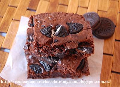 BROWNIE DE OREO.