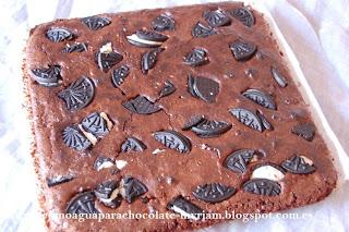 BROWNIE DE OREO.