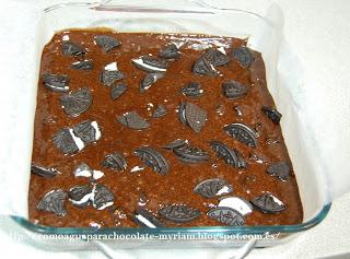 BROWNIE DE OREO.