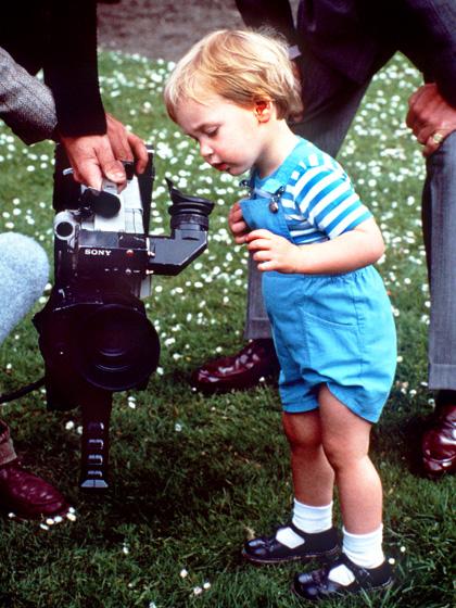 Prince William at 21 months