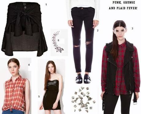Fall 2013 trends: punk, grunge and tartan