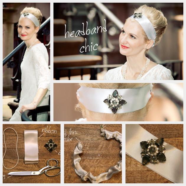 DIY Glamour:  Cinta de Pelo