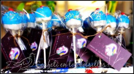 Cakepops Azules Cakepops Azules