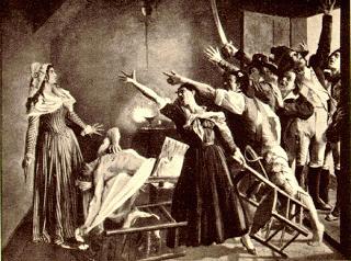 LA MUERTE DE LA ASESINA DE MARAT