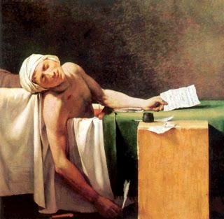 LA MUERTE DE LA ASESINA DE MARAT