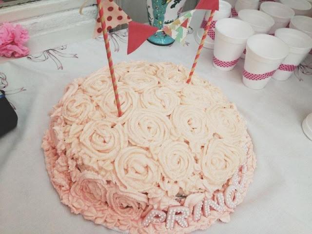 Mi torta Princesa para las Princesas de  su Presencia