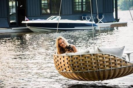 Camas-balancín colgantes para el aire libre Camas-balancín colgantes para el aire libre