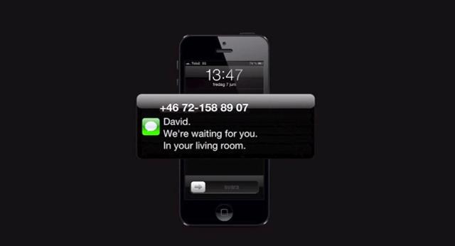 Miedo a través del móvil