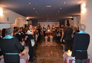 La logia Icària celebró su Encendido de Luces