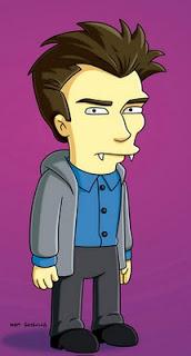 ¡Edward (Edmund) Cullen en Los Simpsons!