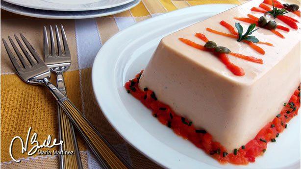 Pastel Frio de Salmon Dukan Maria Martinez