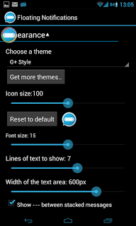 Floating Notifications (Full) v1.2 APK GRATIS