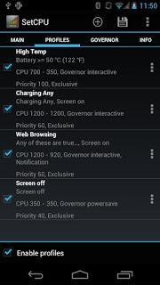 SetCPU for Root Users v 3.1.1 GRATIS