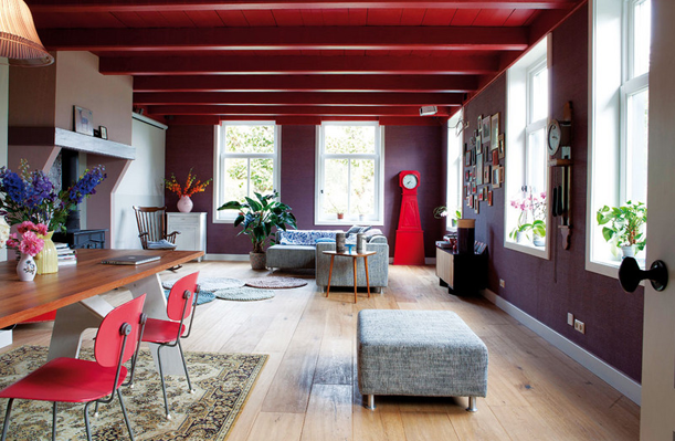 Color y estilo en una granja del S. XIX