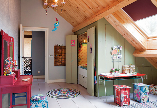 Color y estilo en una granja del S. XIX