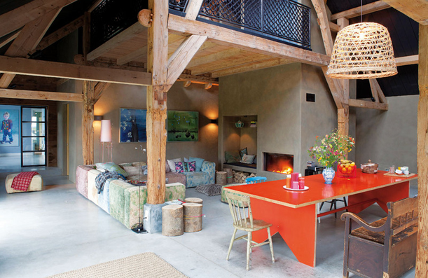 Color y estilo en una granja del S. XIX