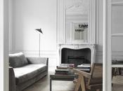 apartamento parisino blanco negro