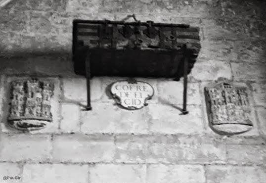 Arca del Cid en la Catedral de Burgos