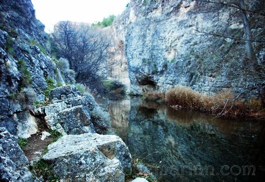 El sendero fluvial, una ruta del agua en Albarracín