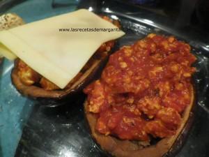 Berenjenas rellenas de carne – Receta para niños