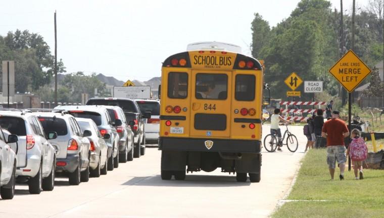 ¿Cansado de los atascos de tráfico en los colegios?