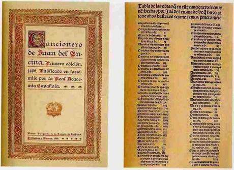 Cancionero de Juan de le Encina Cancionero de Juan de le Encina