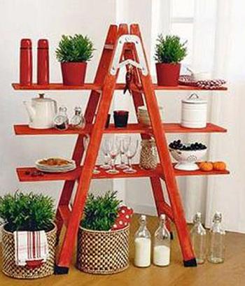 Una doble función para escaleras de mano